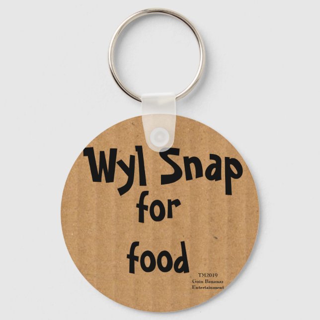 Wyl Snap For Food Key Ring (Front)