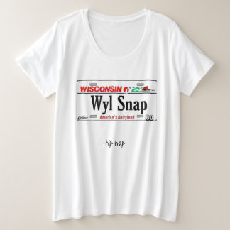 Wyl Snap Plus Size T-Shirt