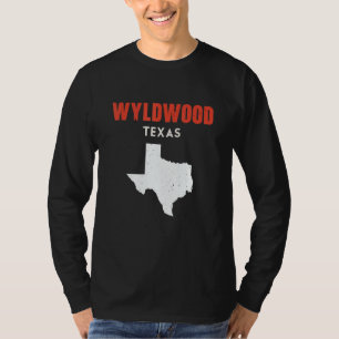 Wyldwood Texas USA State America Travel Texas T-Shirt
