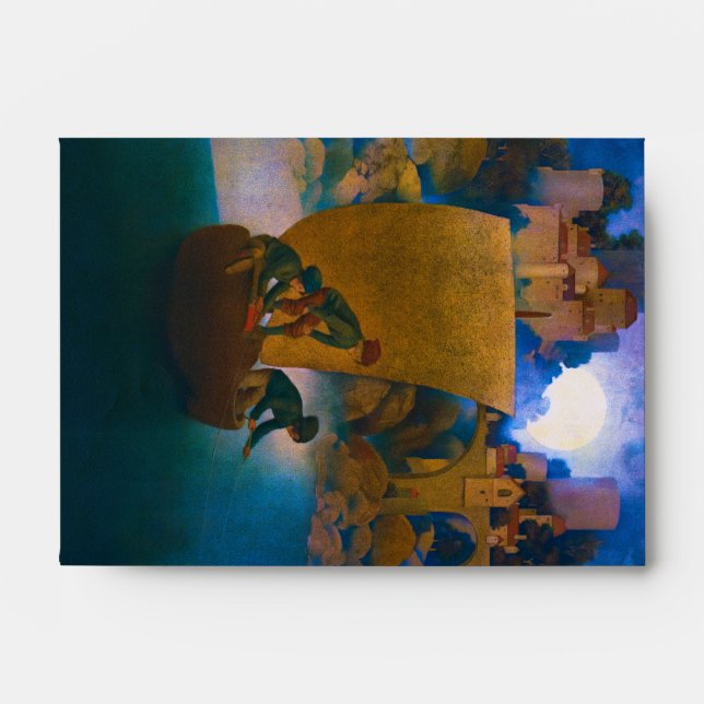 Wynken, Blynken and Nod, 1905 by Maxfield Parrish Envelope (Front)