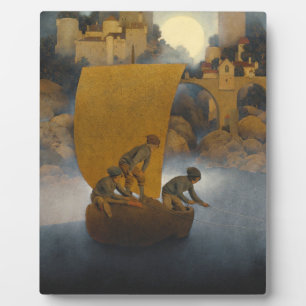 Wynken Blynken And Nod By Maxfield Parrish 1902 Plaque