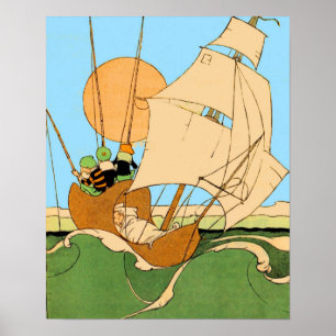 Wynken, Blynken and Nod Poster