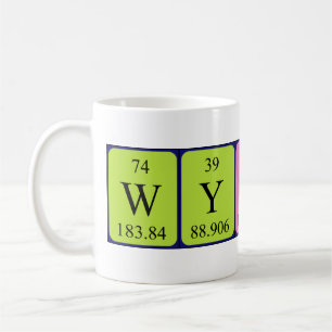 Wynona periodic table name mug