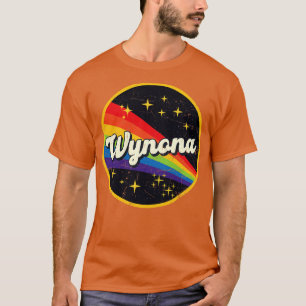 Wynona Rainbow In Space Vintage GrungeStyle T-Shirt
