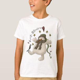 Wynter Blessin's Snowman Kid's Sweatshirt T-Shirt