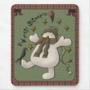Wynter Blessin's Snowman Mousepad