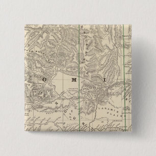 Wyoming 2 15 cm square badge