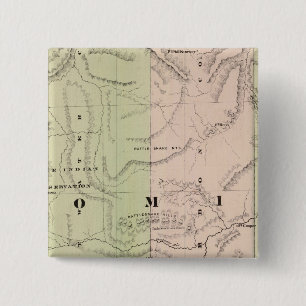 Wyoming 2 15 cm square badge