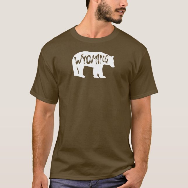 Wyoming Bear T-Shirt (Front)