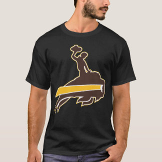 Wyoming Bills Cowboy Buffalo Football Western Styl T-Shirt