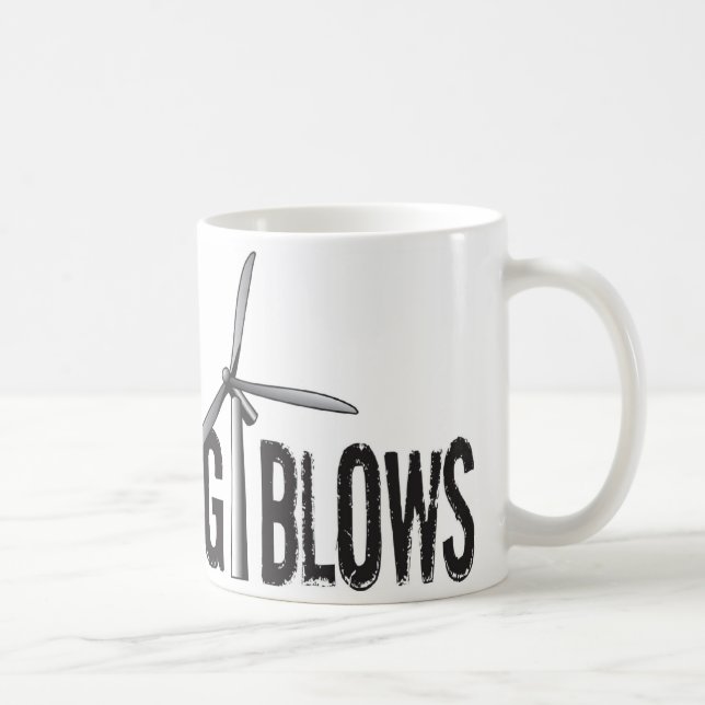 Wyoming Blows Mug 2 (Right)