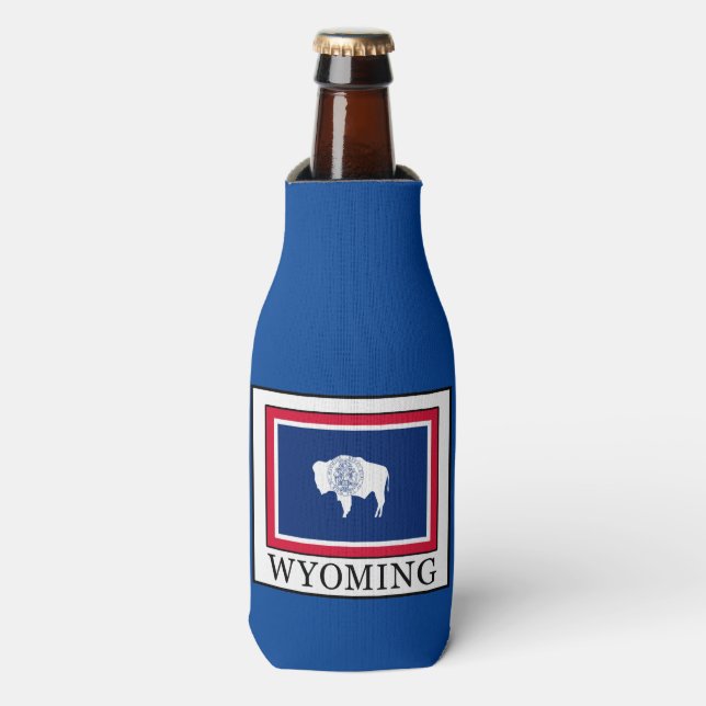 Wyoming Bottle Cooler (Bottle Front)