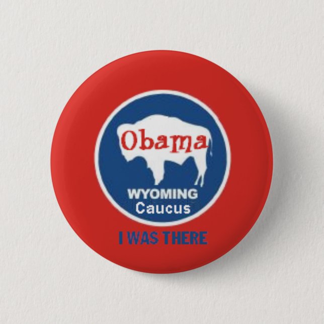 WYOMING Caucus Button (Front)