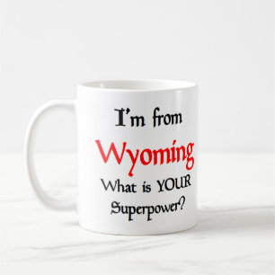 wyoming coffee mug