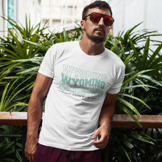 Wyoming cowboy modern and elegant T-Shirt