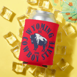 Wyoming,Cowboy State Can Cooler