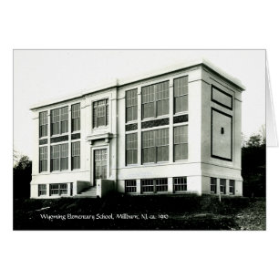 Wyoming Elementary School Millburn NJ c 1910 Card