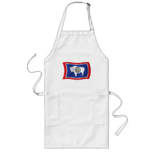 Wyoming Flag Apron