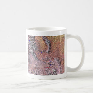 Wyoming Flag + Map Mug