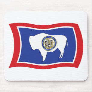 Wyoming Flag Mousepad