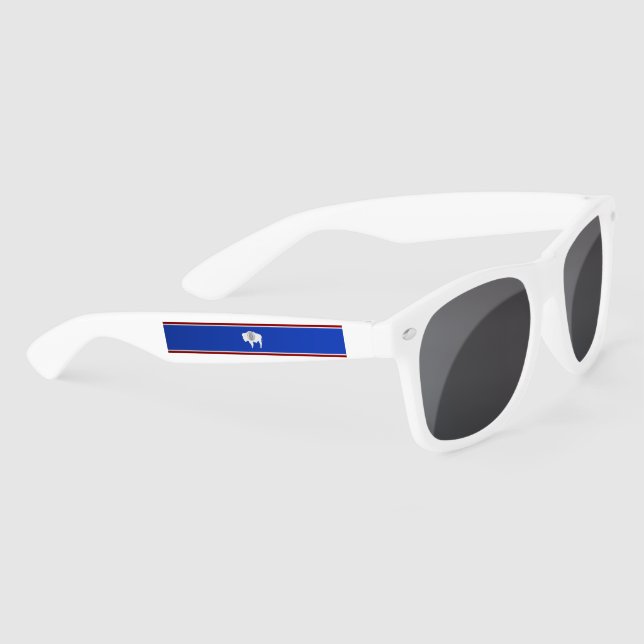 Wyoming flag sunglasses (Right)