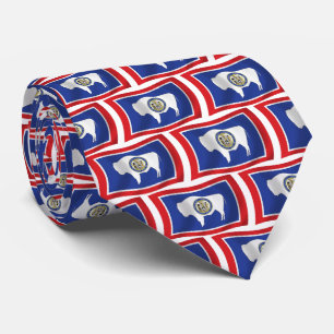 Wyoming Flag Tie