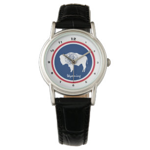 Wyoming Flag & Wyoming fashion USA /design watch