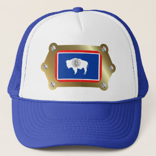 Wyoming framed Flag Hat