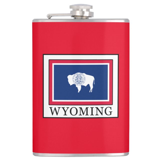 Wyoming Hip Flask (Front)