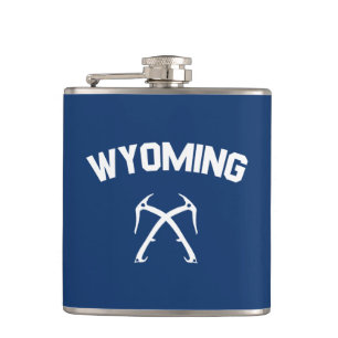 Wyoming Ice Climbing Hip Flask