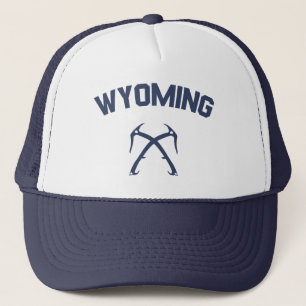 Wyoming Ice Climbing Tools Trucker Hat