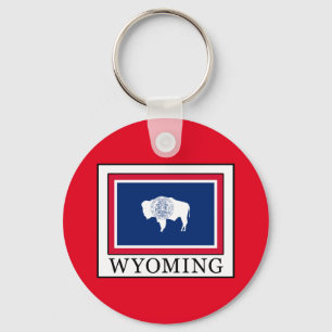 Wyoming Key Ring