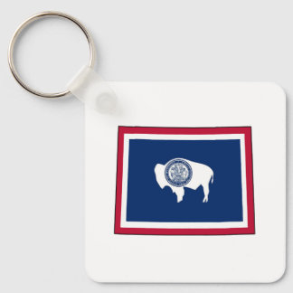 Wyoming Key Ring