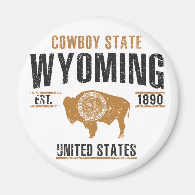 Wyoming Magnet (Front)