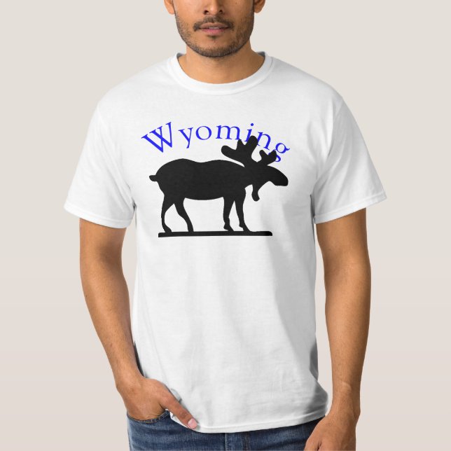 Wyoming Moose T-Shirt (Front)