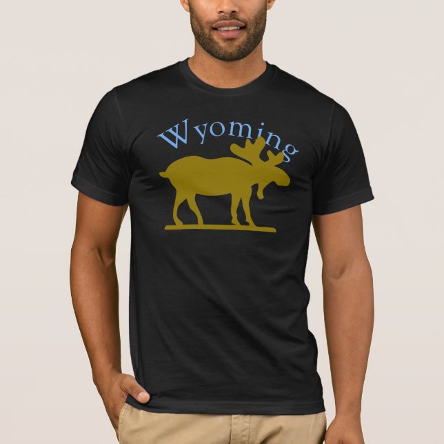 Wyoming Moose T-Shirt (Front)