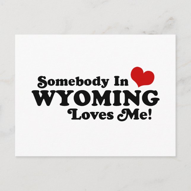 Wyoming Postcard (Front)