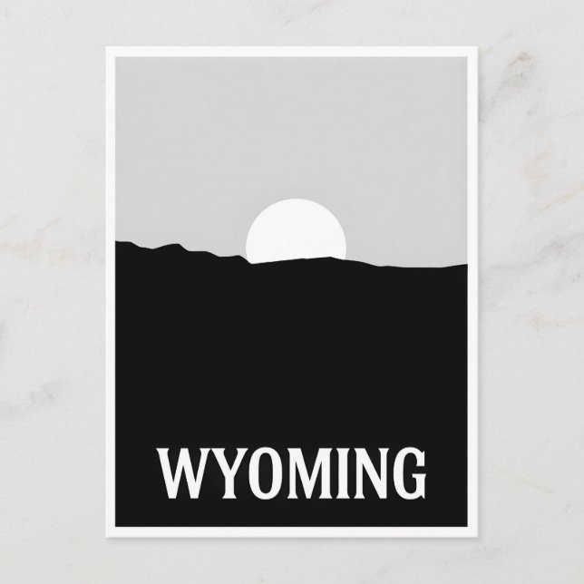 Wyoming Postcard (Front)