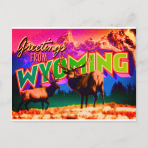 Wyoming Postcard