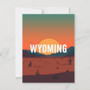 Wyoming Postcard