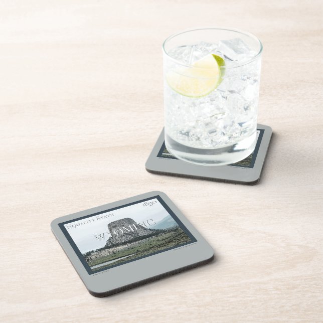 Wyoming Poster Coaster (Right Side)