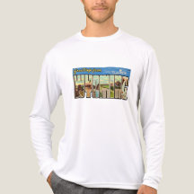 Wyoming Retro Greeting T Shirt