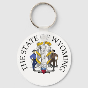 Wyoming sign key ring