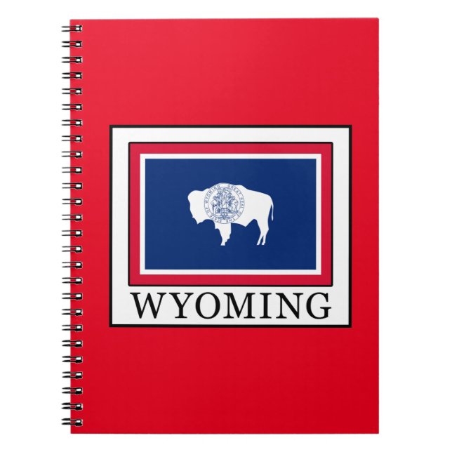 Wyoming Spiral Notebook (Front)