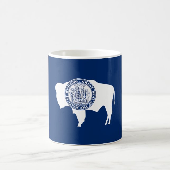 Wyoming State Flag Coffee Mug (Center)
