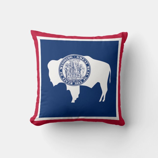 Wyoming State Flag Cushion (Front)