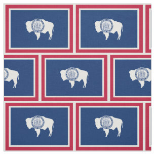 Wyoming State Flag Fabric