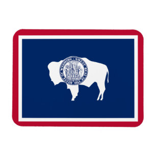 Wyoming State Flag Magnet