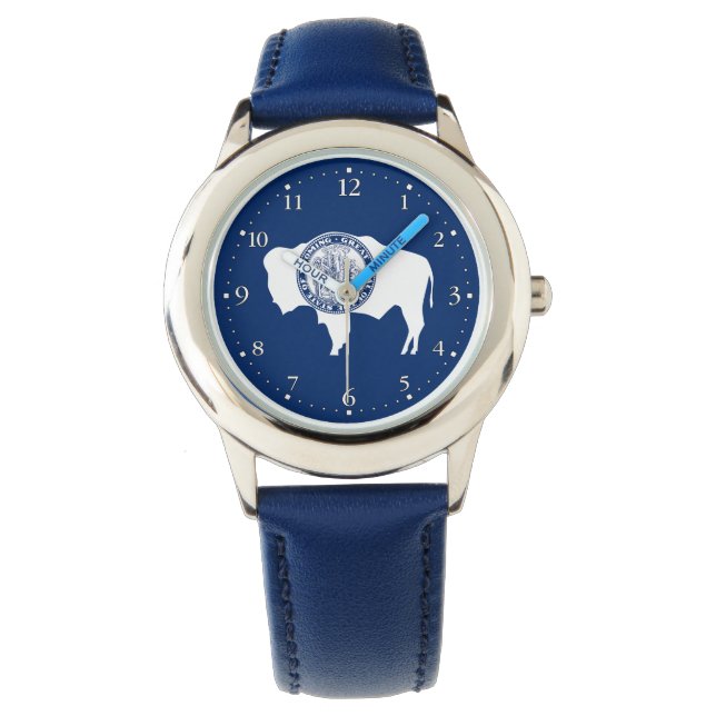 Wyoming State Flag Watch (Front)