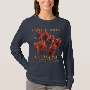 Wyoming Territory Flower The Desert Paintbrush T-Shirt